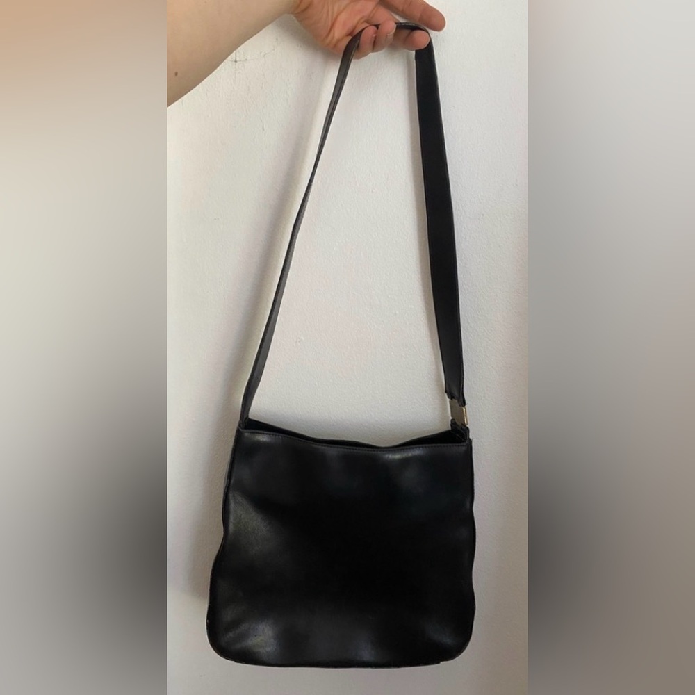 Ralph Lauren Black soft Leather Shoulder or Crossbody Bag - Picture 2 of 14